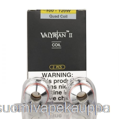 Vape Netistä Uwell Valyrian Ii 2 Vaihtokelaa 0,15 Ohm Nelinkertainen Kela